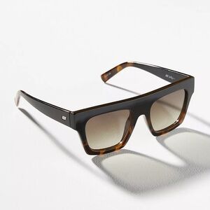 Anthropologie Le Specs Subdimention  Stylish Black and Brown Sunglasses